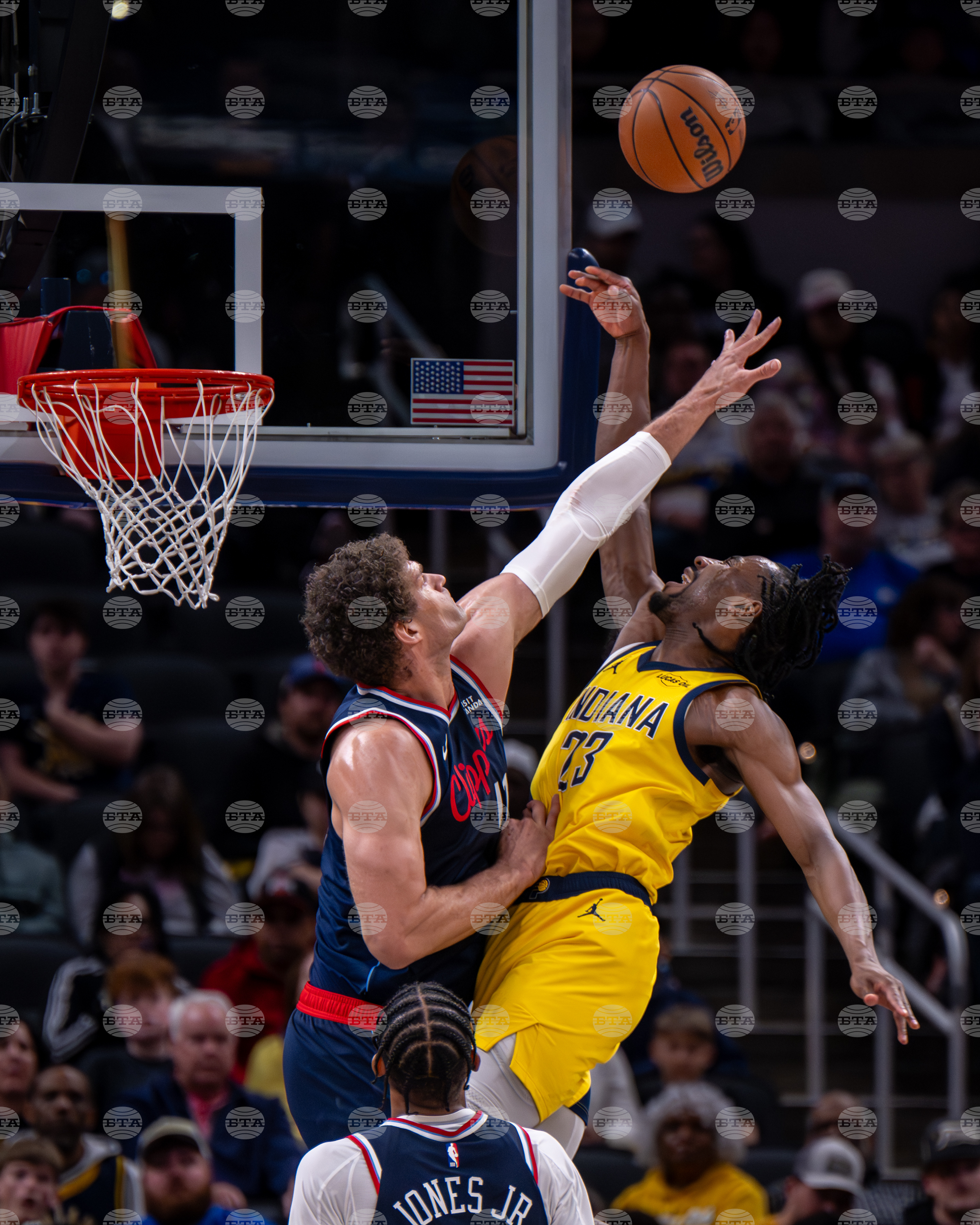 Clippers Pacers Basketball