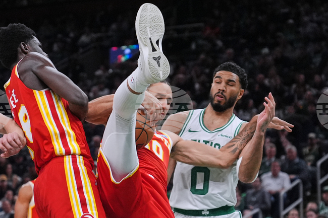 Hawks Celtics Basketball