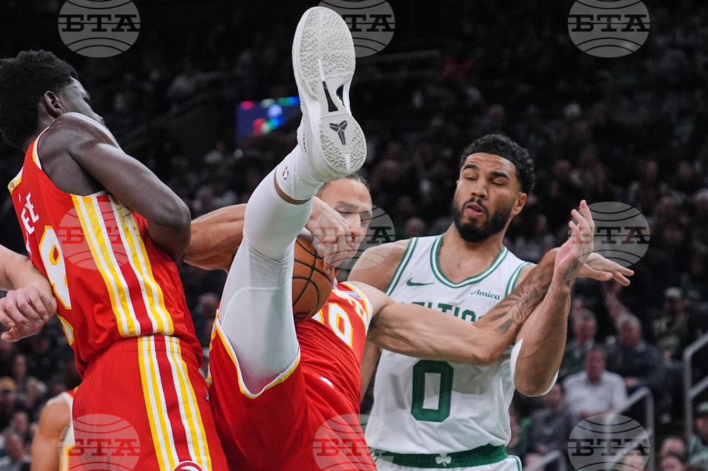 Hawks Celtics Basketball