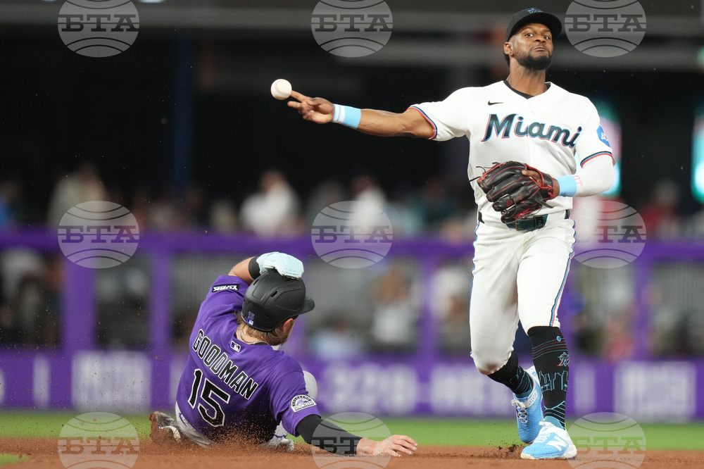 Rockies Marlins Baseball