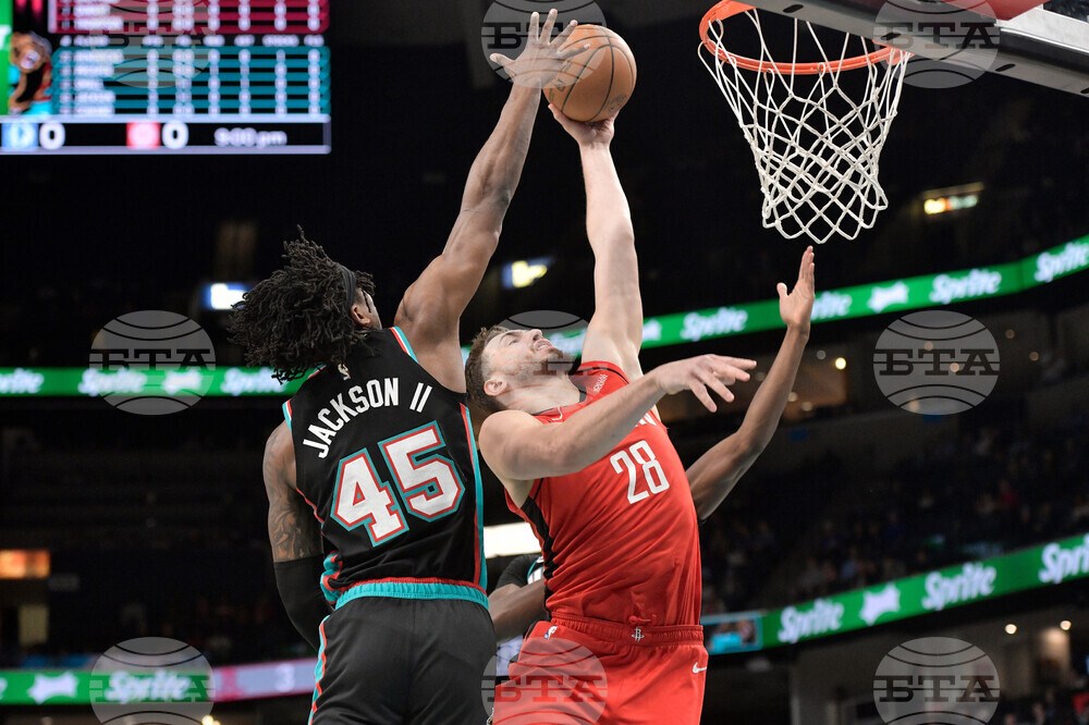 Rockets Grizzlies Basketball