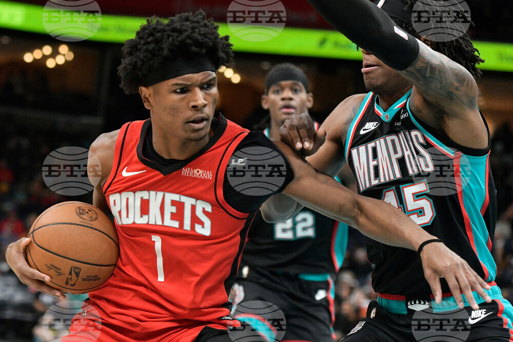 Rockets Grizzlies Basketball