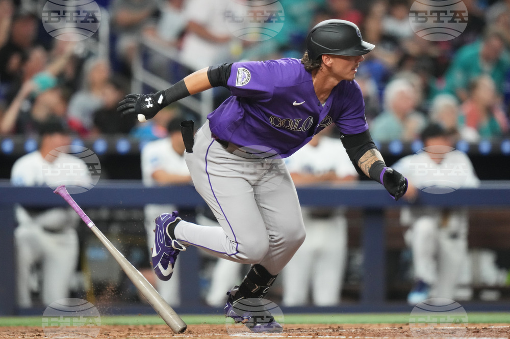 Rockies Marlins Baseball