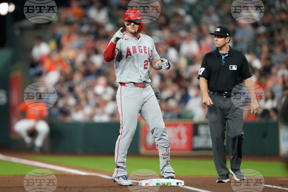 Angels Astros Baseball