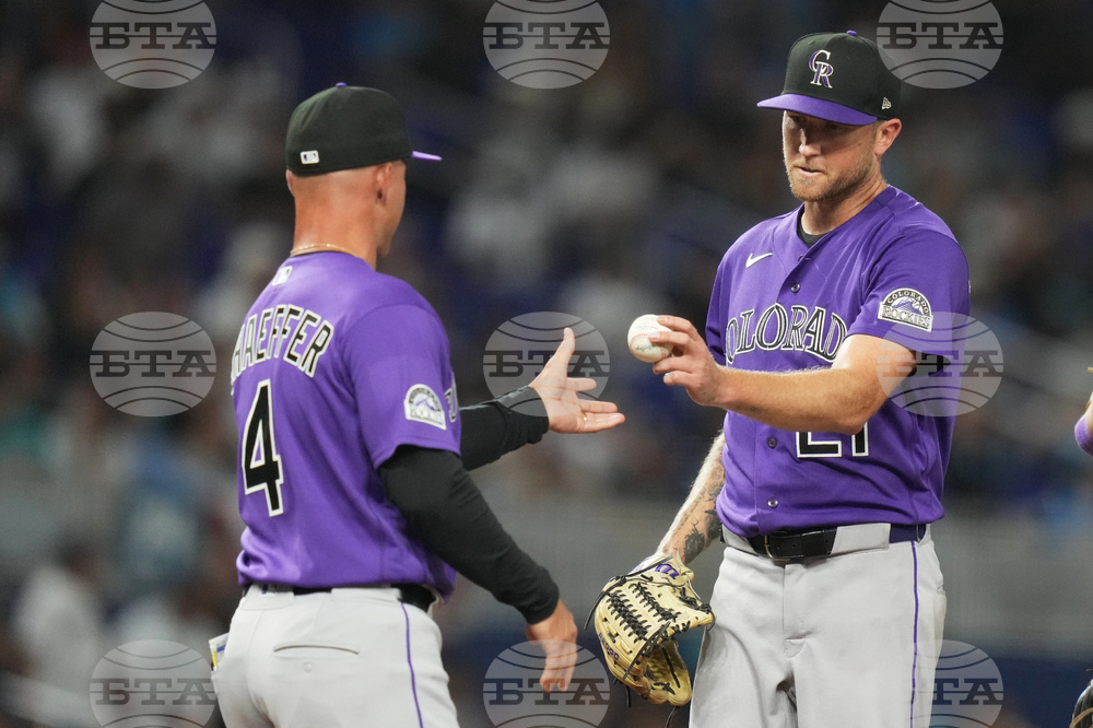 Rockies Marlins Baseball