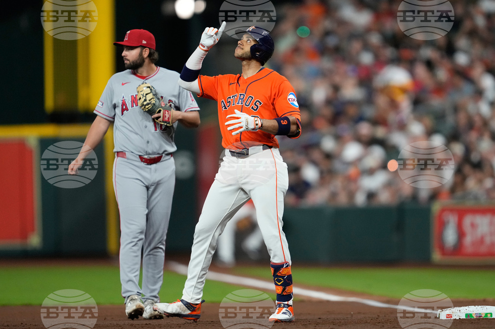 Angels Astros Baseball