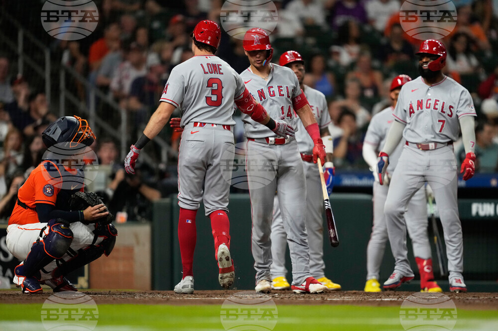 Angels Astros Baseball