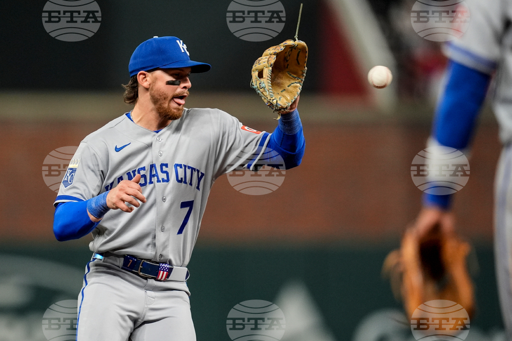 Royals Braves Baseball
