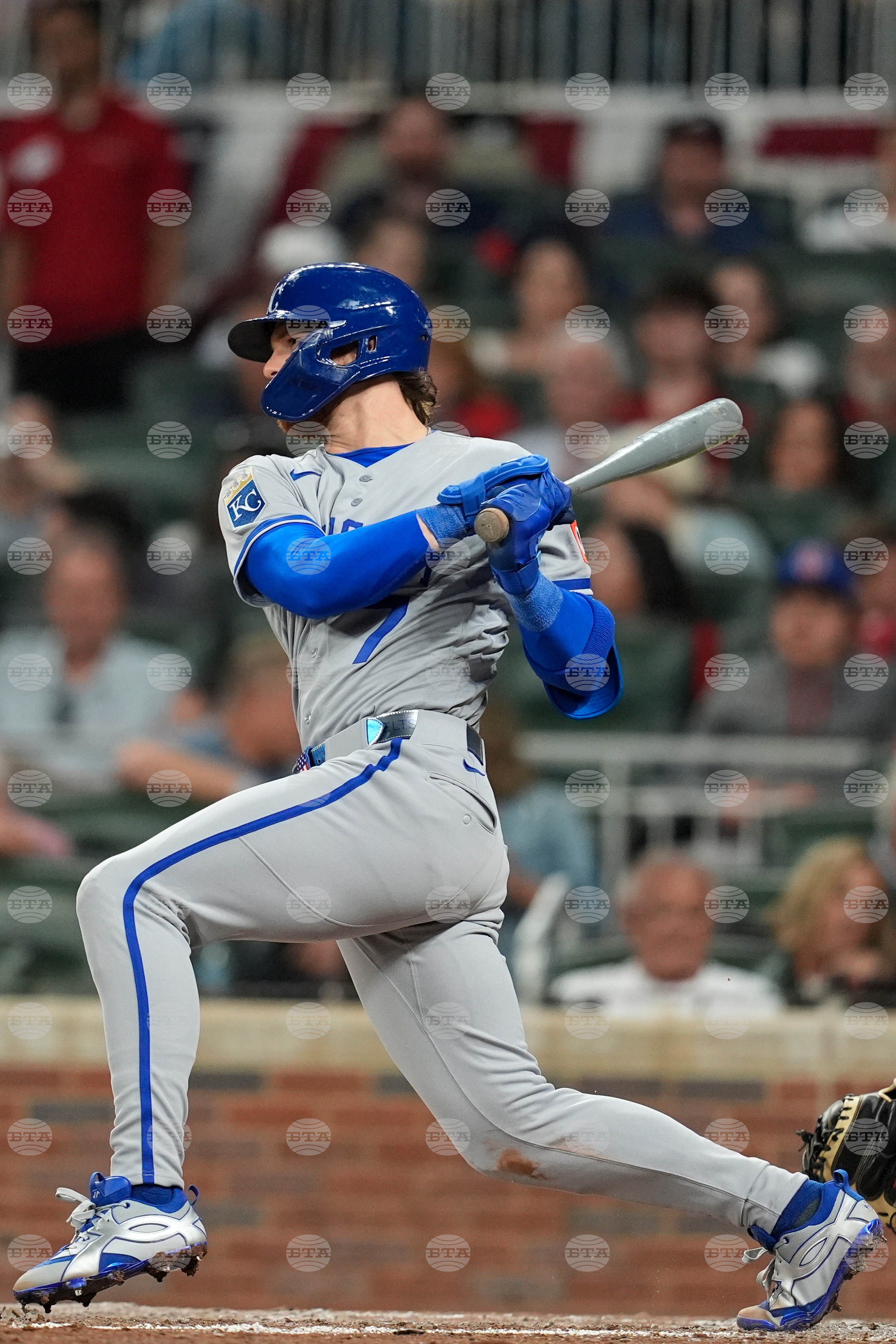 Royals Braves Baseball