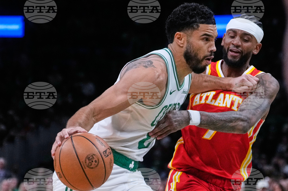 Hawks Celtics Basketball