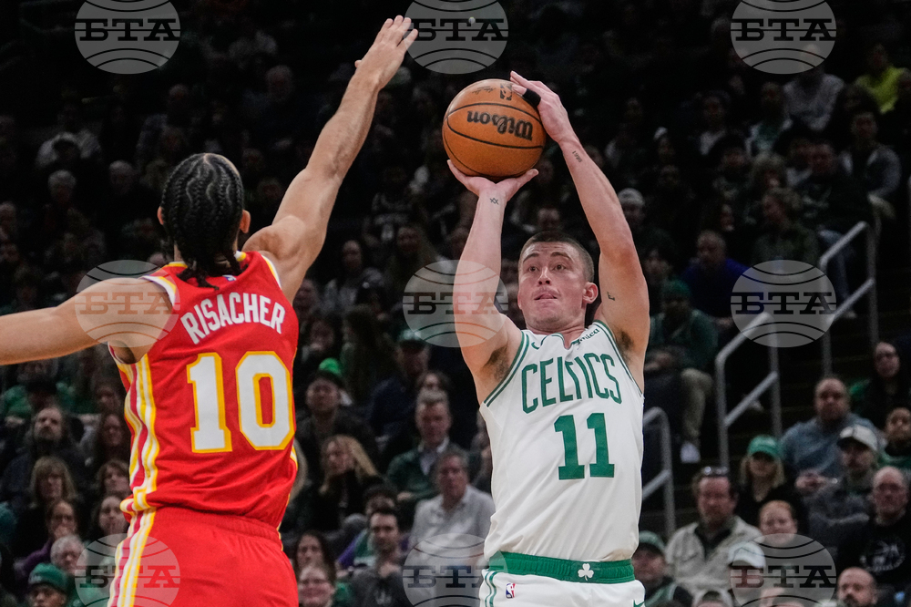 Hawks Celtics Basketball