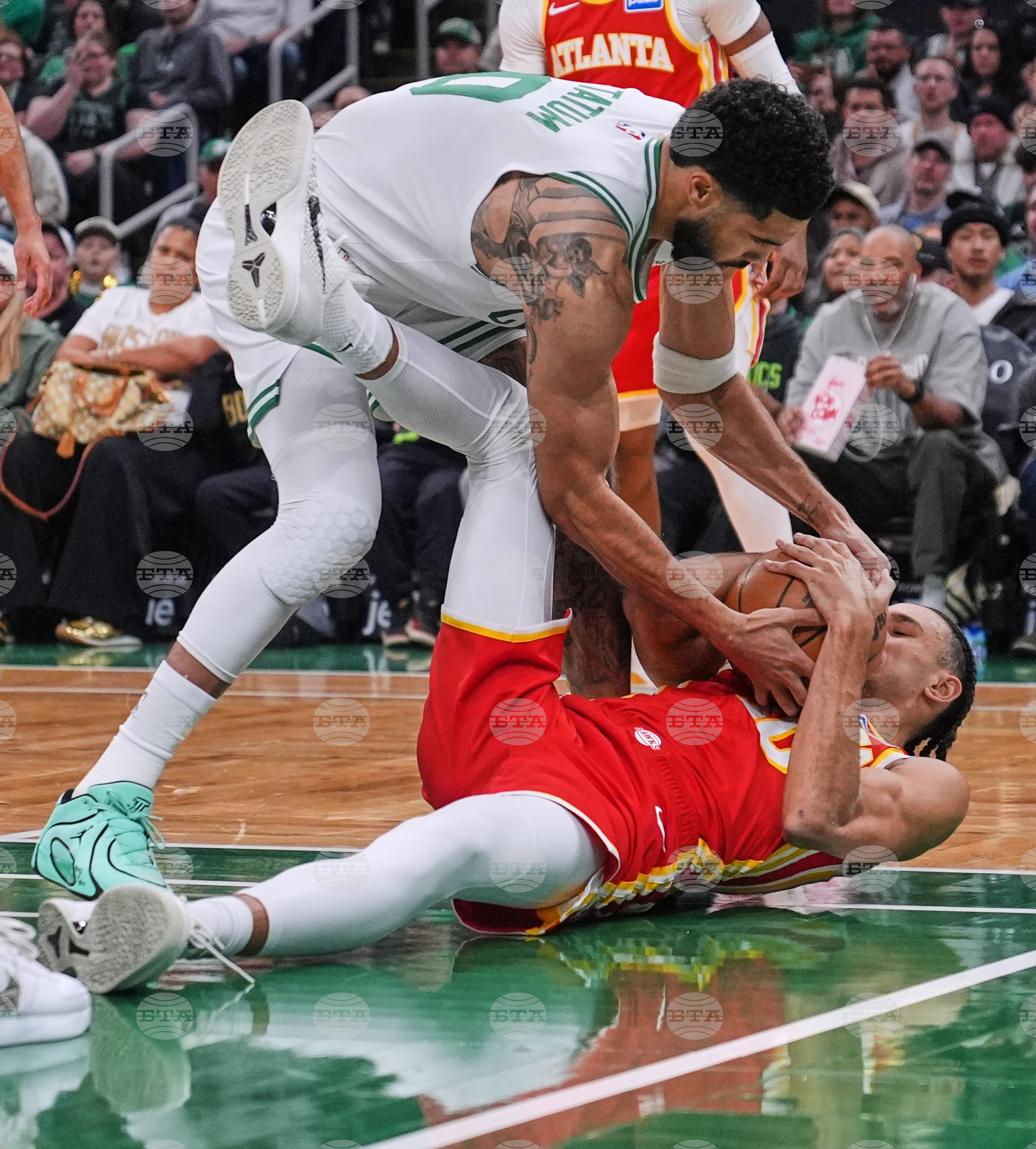 Hawks Celtics Basketball