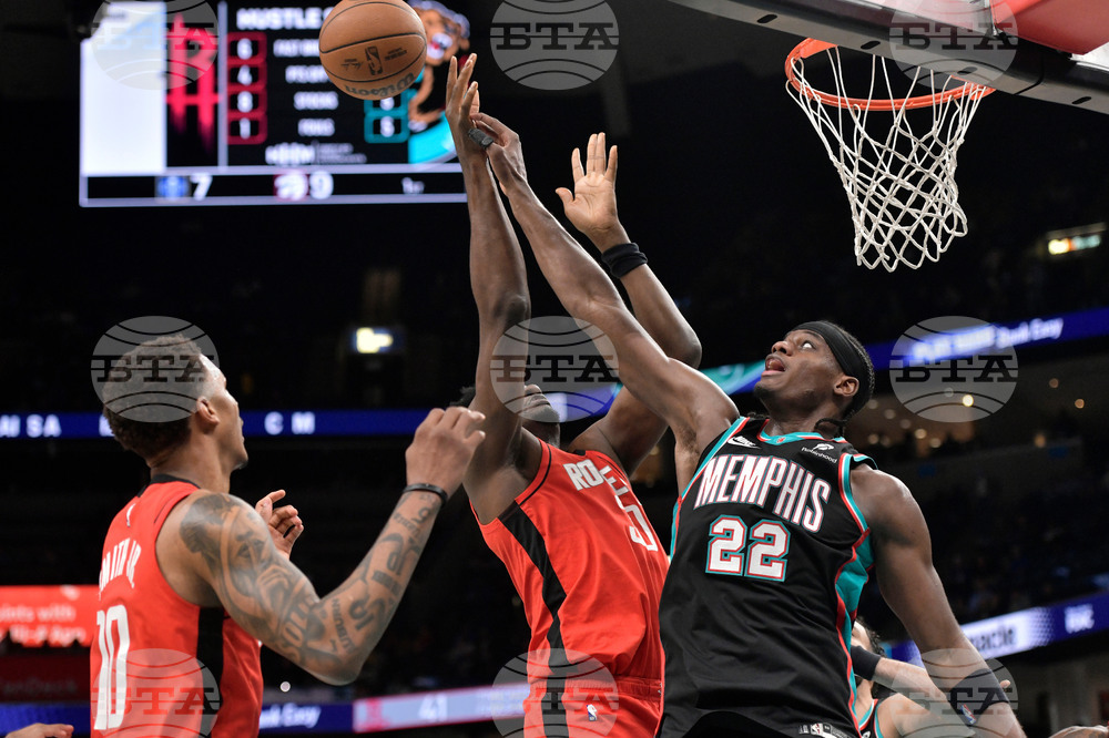 Rockets Grizzlies Basketball
