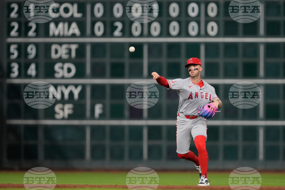 Angels Astros Baseball