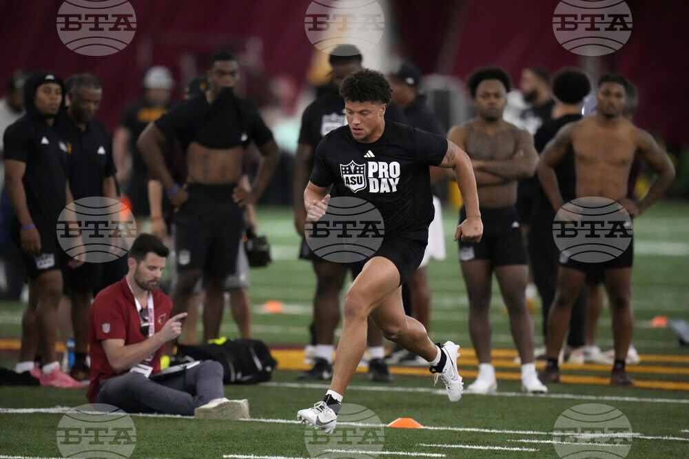 Arizona State Pro Day Football