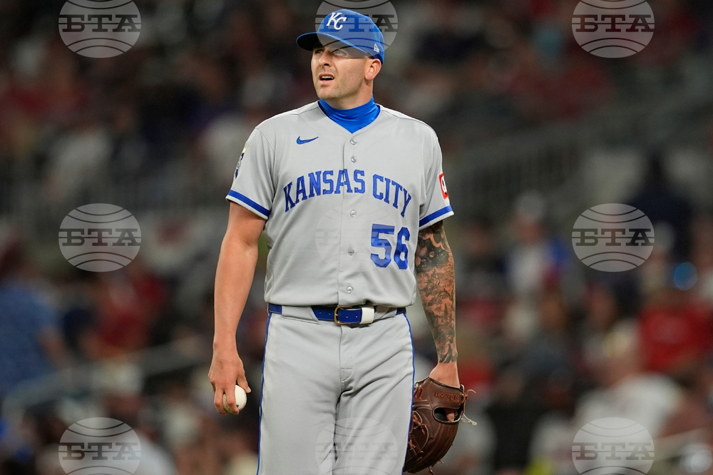 Royals Braves Baseball