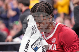 APTOPIX NCAA Alabama Michigan Basketball