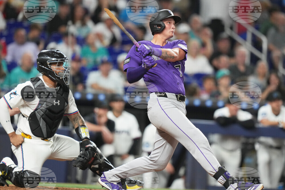 Rockies Marlins Baseball