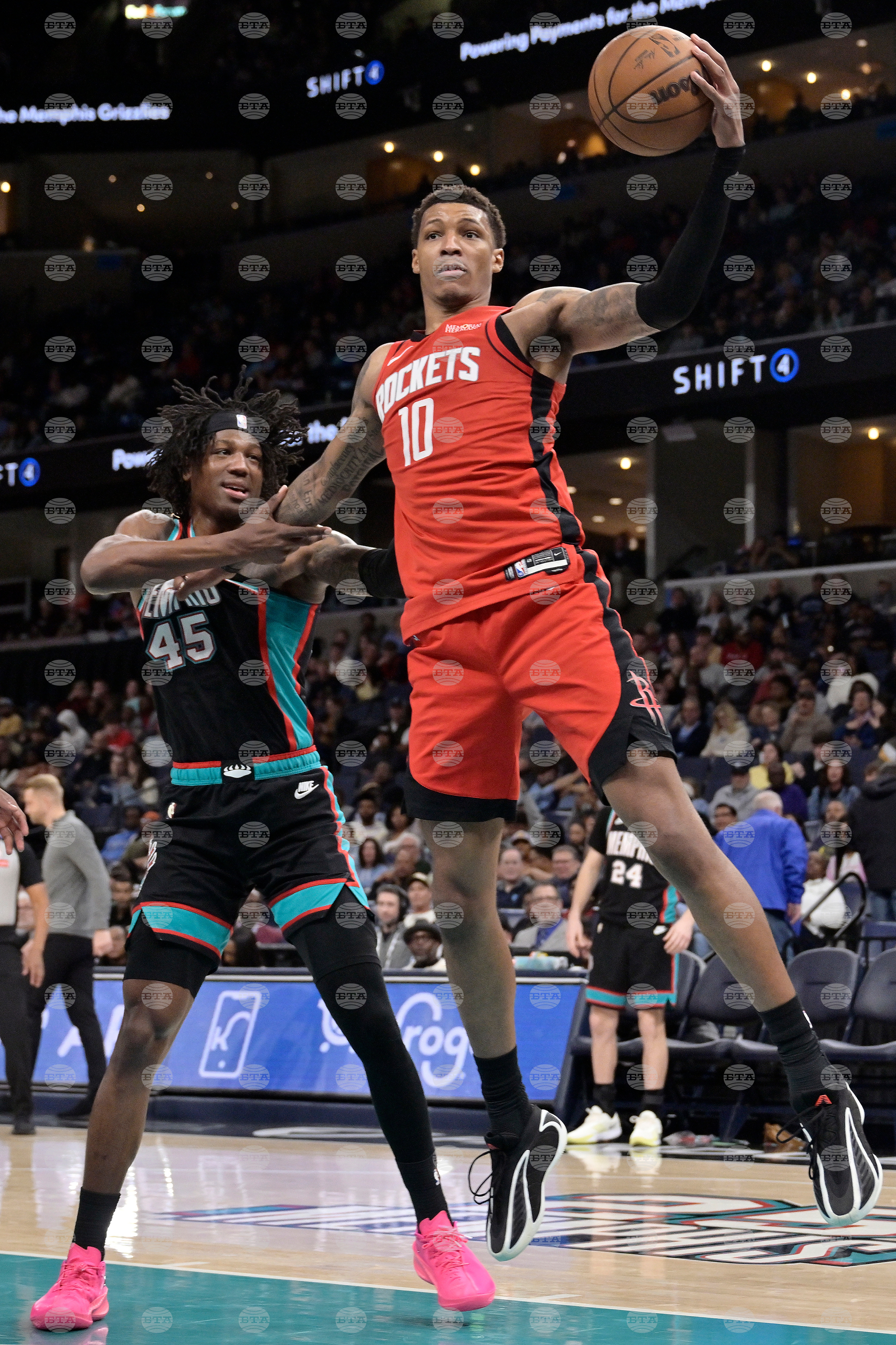 Rockets Grizzlies Basketball