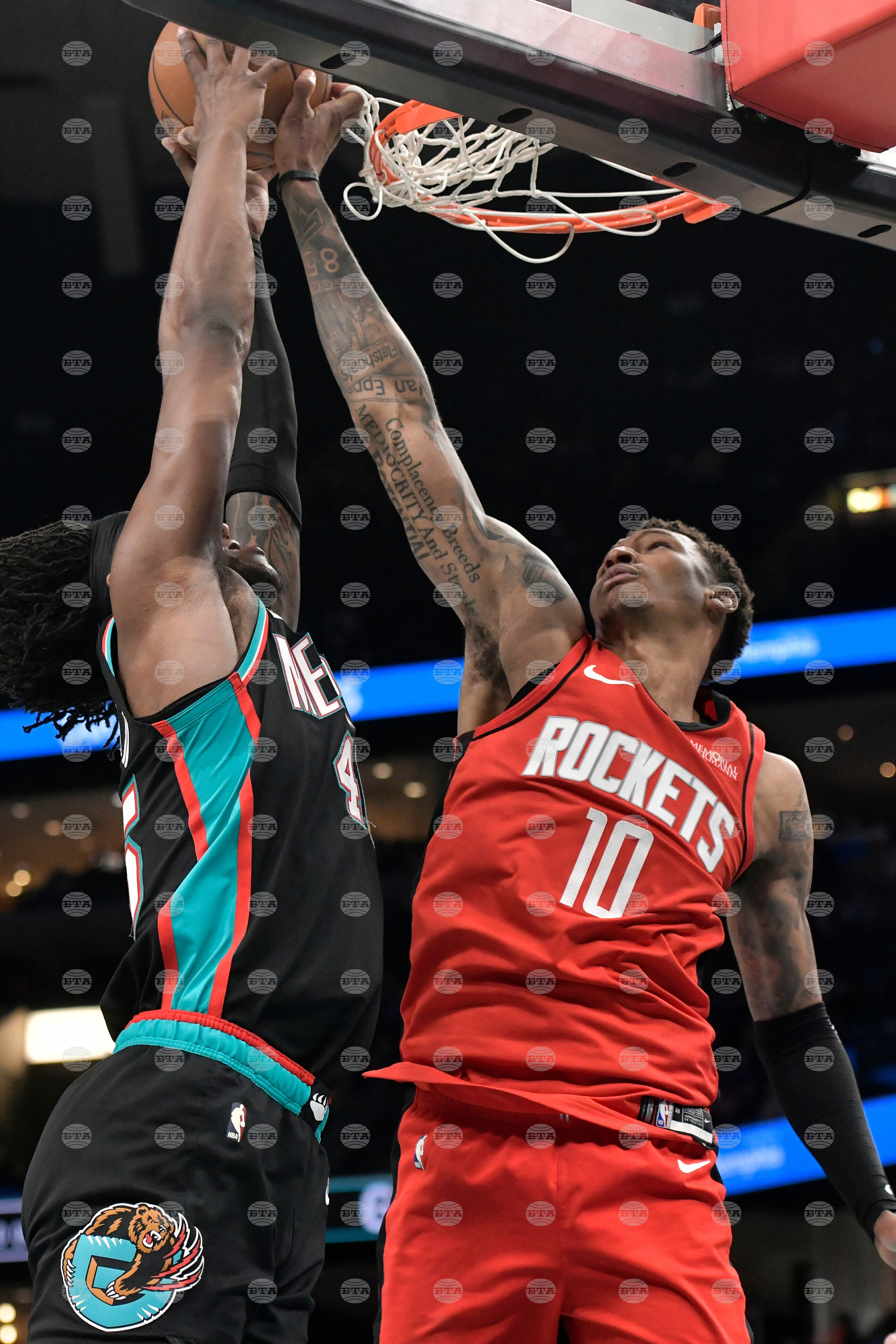 Rockets Grizzlies Basketball