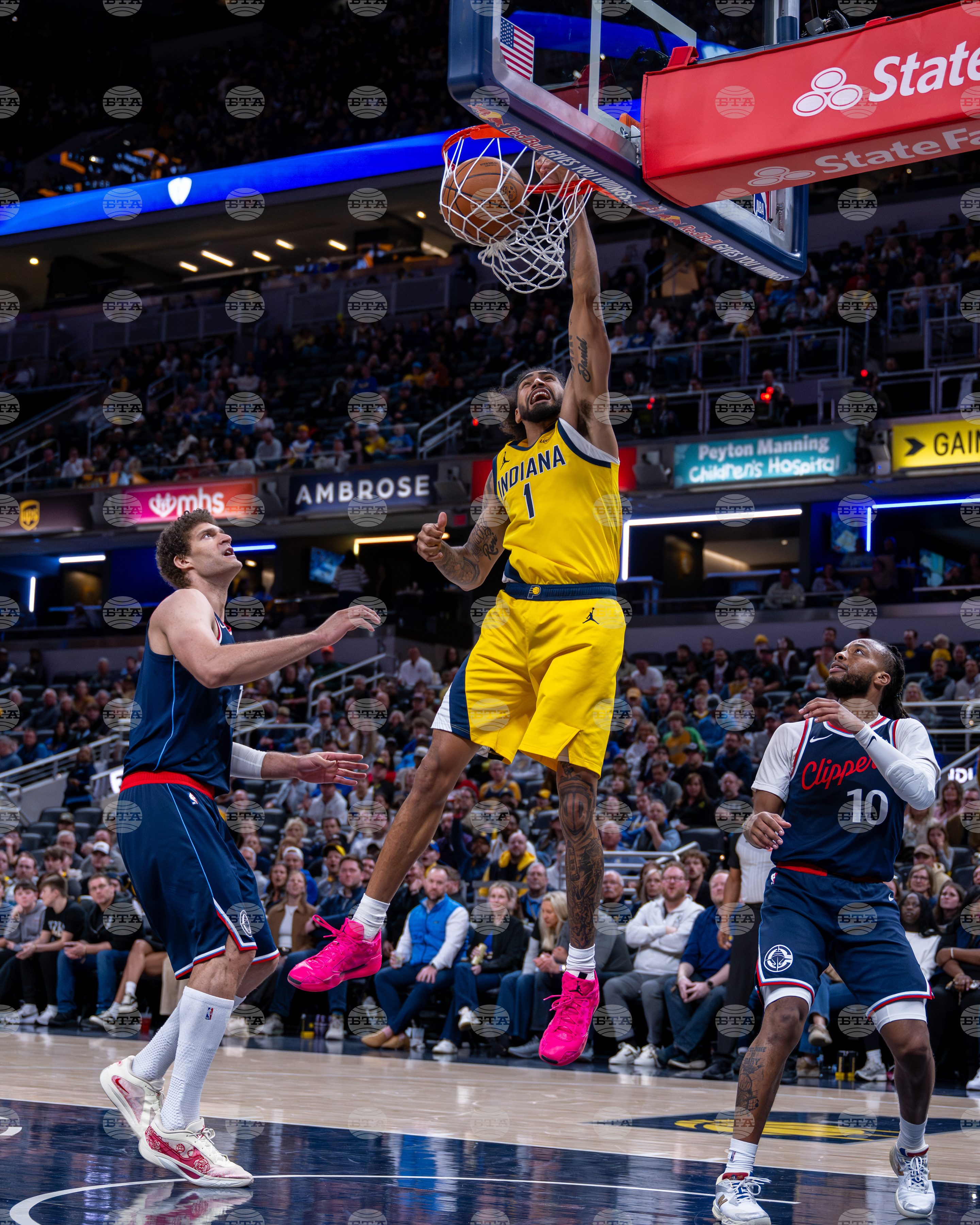 Clippers Pacers Basketball