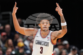 NCAA Michigan St UConn Basketball