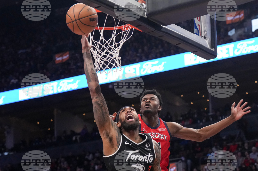 Pelicans Raptors Basketball