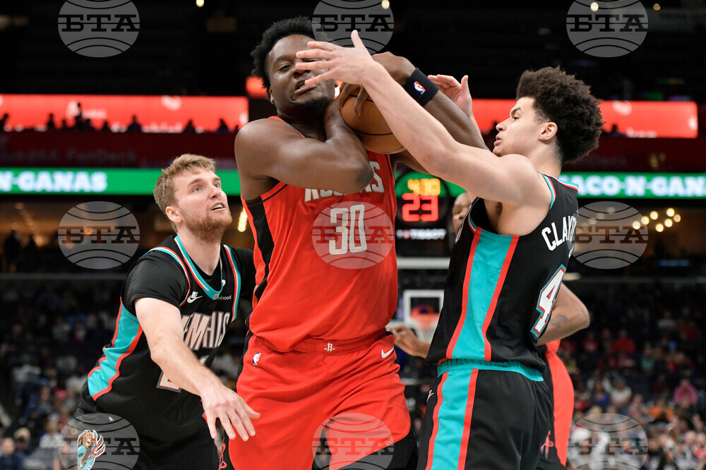 Rockets Grizzlies Basketball