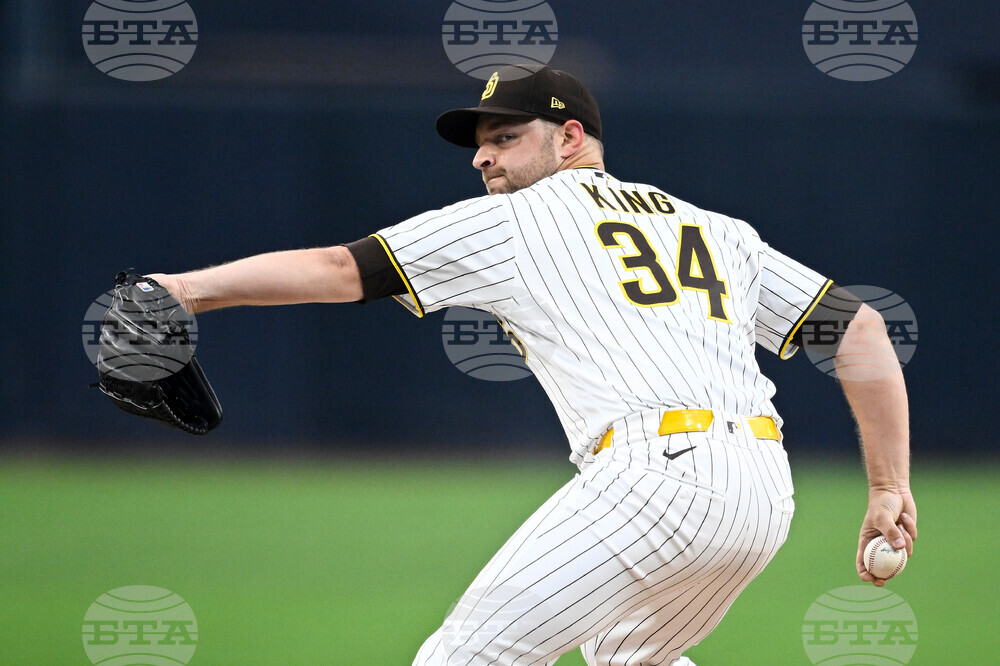 Tigers Padres Baseball