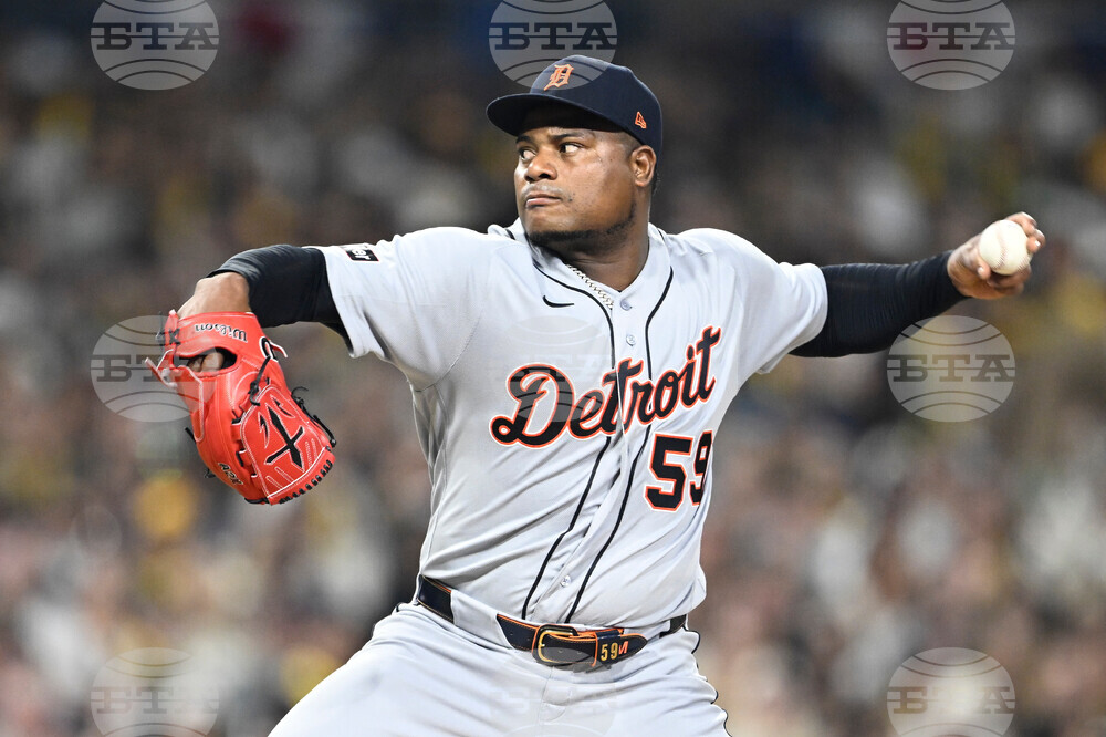 Tigers Padres Baseball