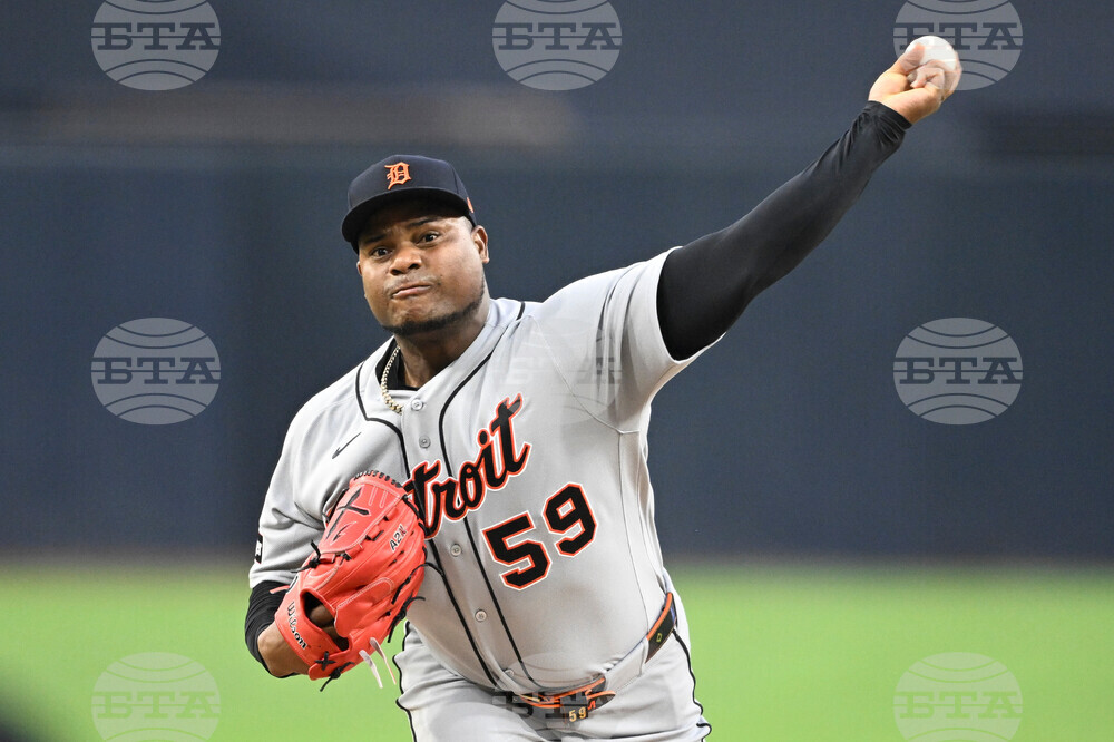 Tigers Padres Baseball