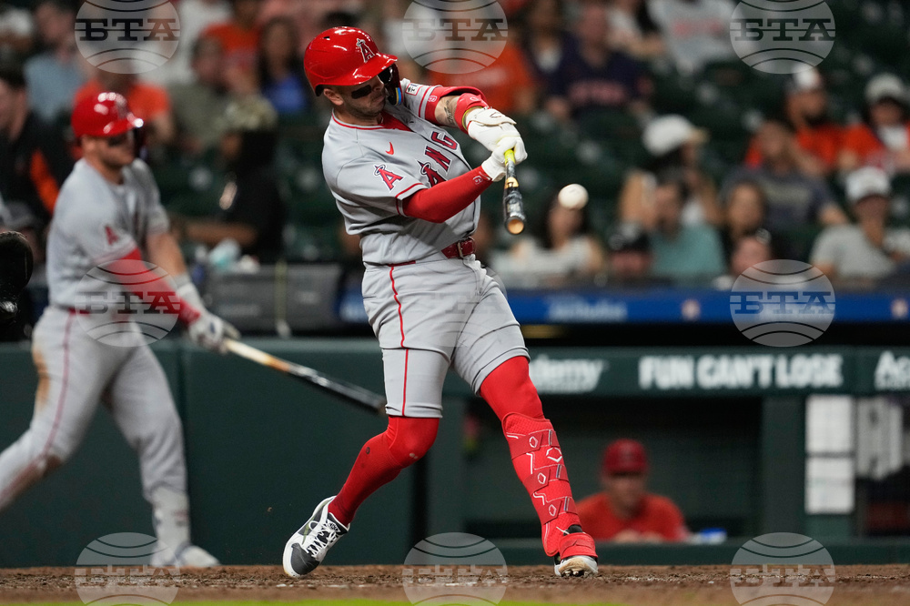 Angels Astros Baseball