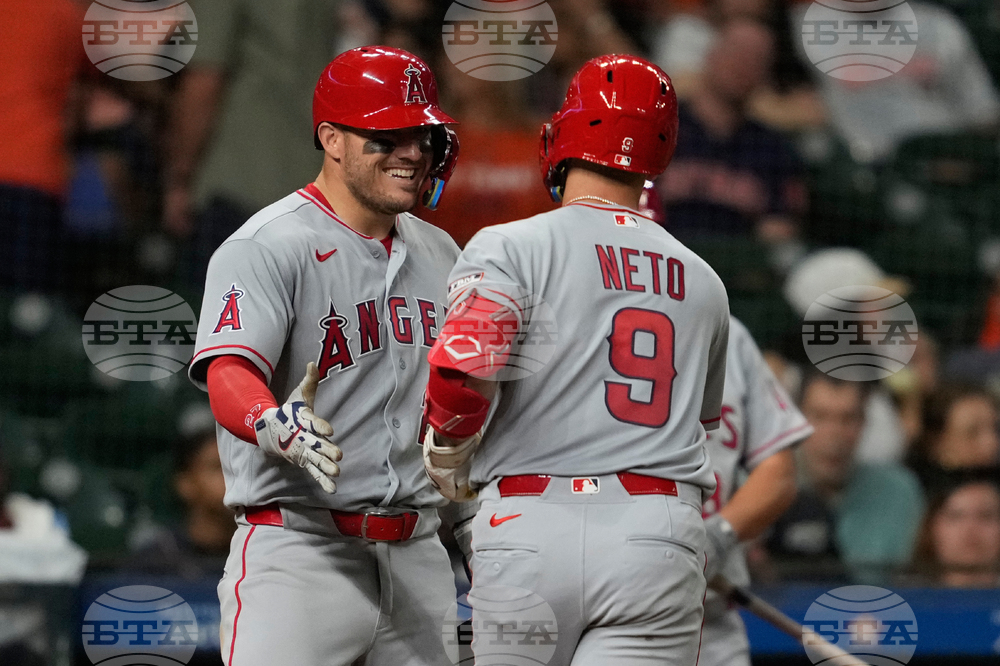 Angels Astros Baseball