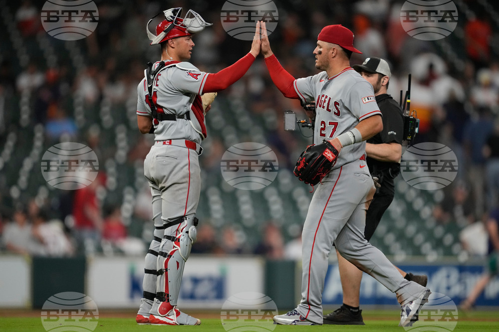 Angels Astros Baseball