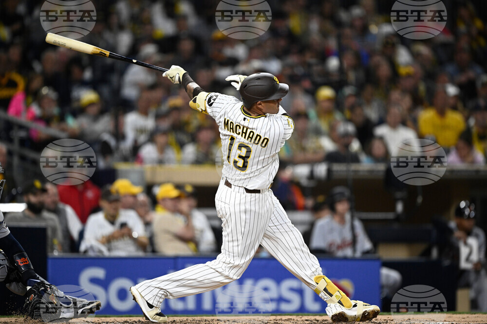 Tigers Padres Baseball