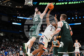 NCAA Michigan St UConn Basketball