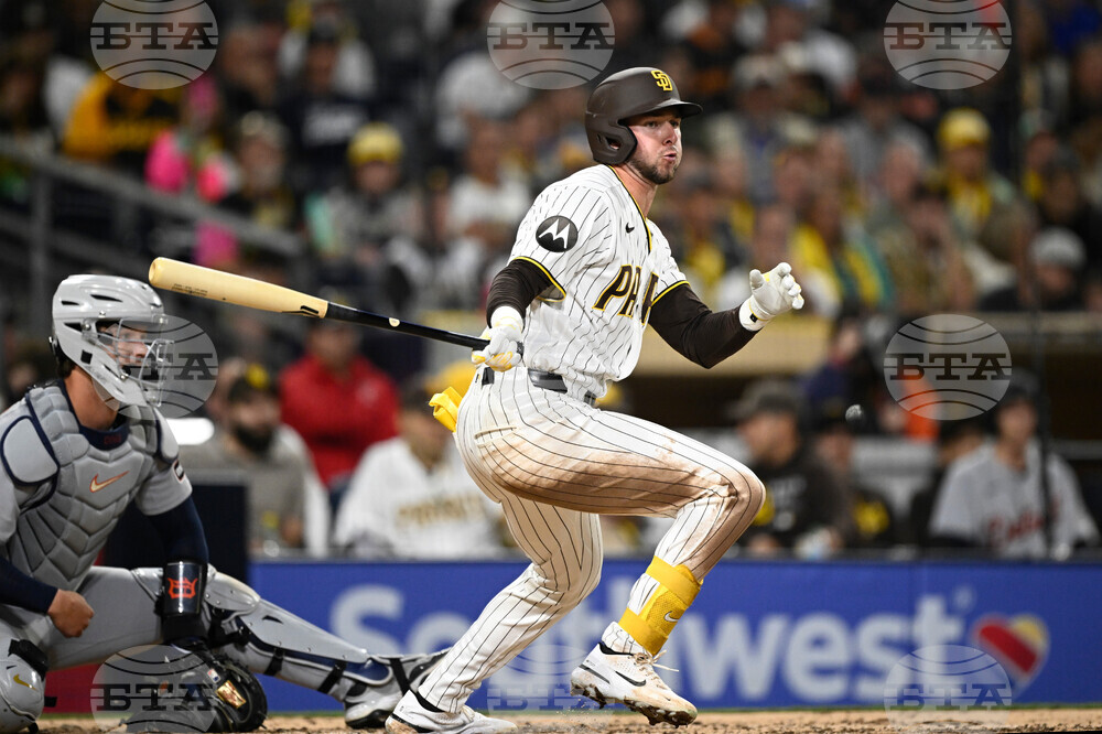 Tigers Padres Baseball