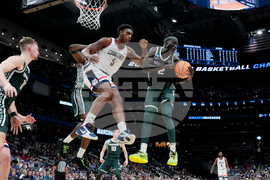 NCAA Michigan St UConn Basketball