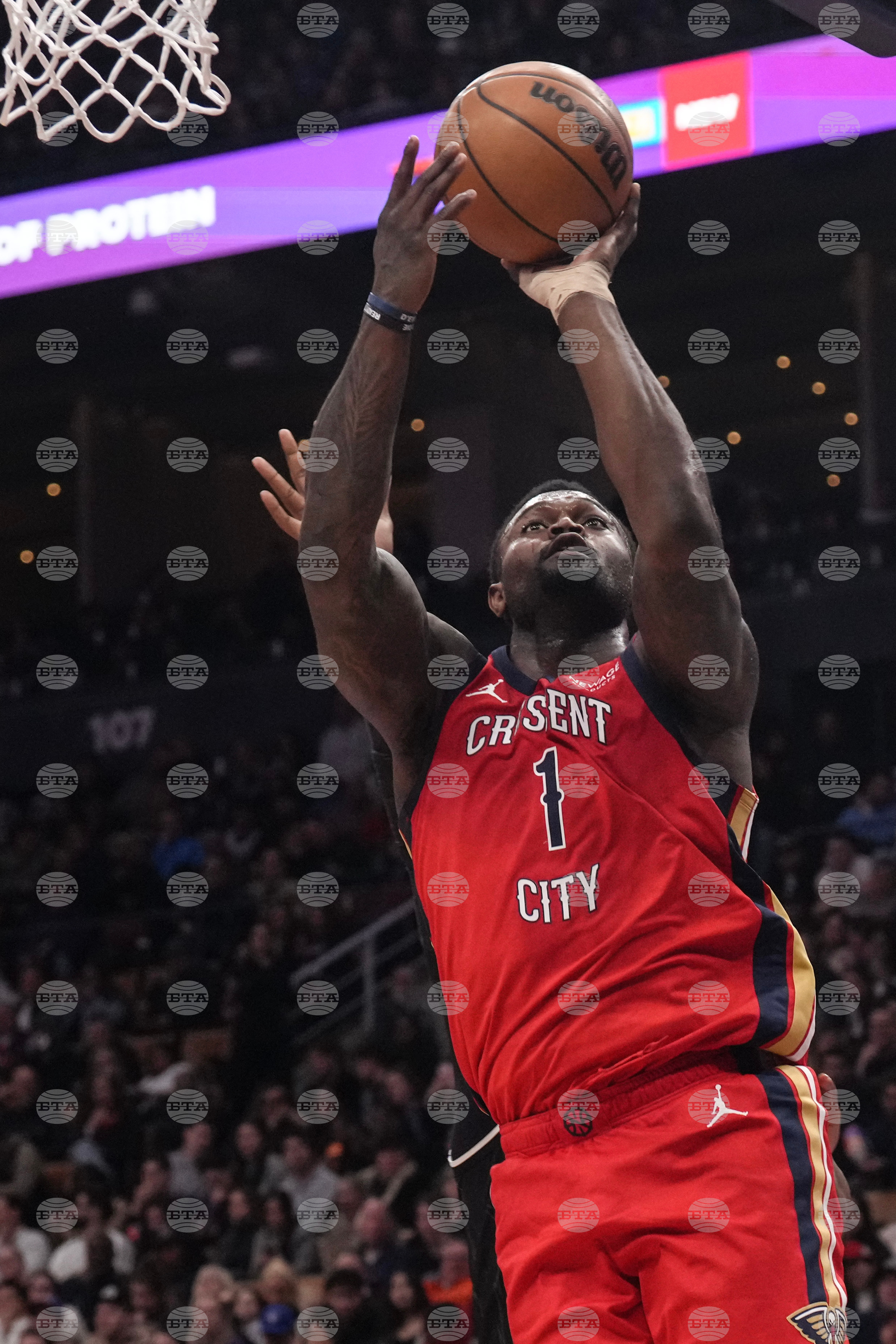 Pelicans Raptors Basketball