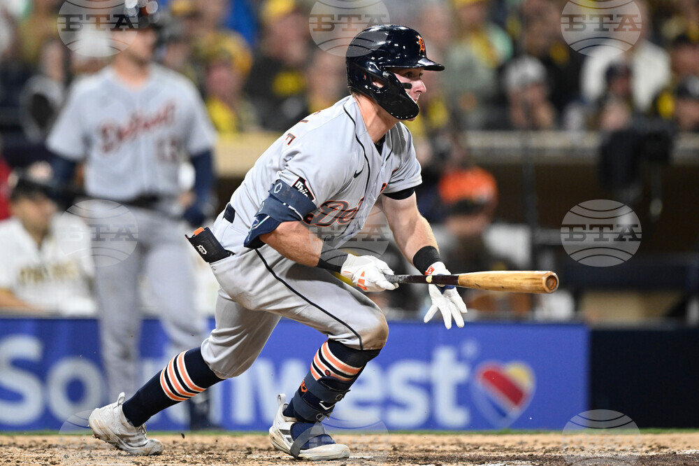 Tigers Padres Baseball