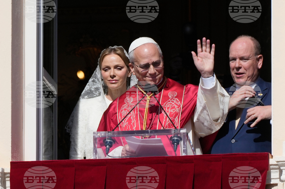APTOPIX Monaco Pope