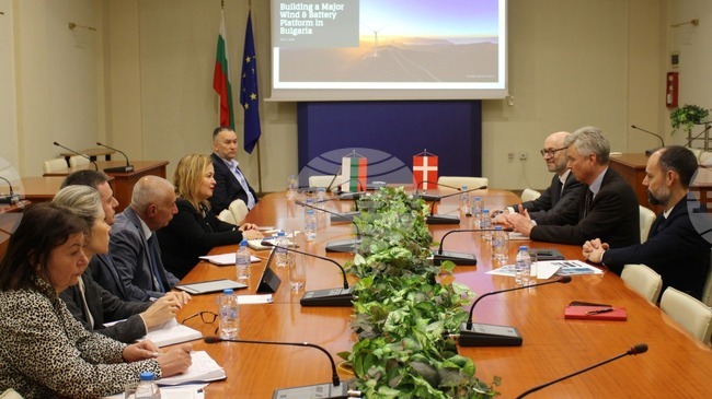 Служебният зам.-министър на енергетиката се срещна с посланика на Дания у нас и мениджмънта на компанията "Юропиън Енерджи“