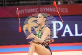 Световна купа по художествена гимнастика - Ева Брезалиева