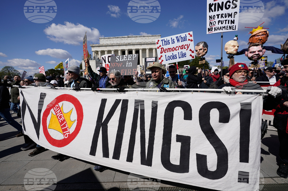 APTOPIX No Kings Protest Washington