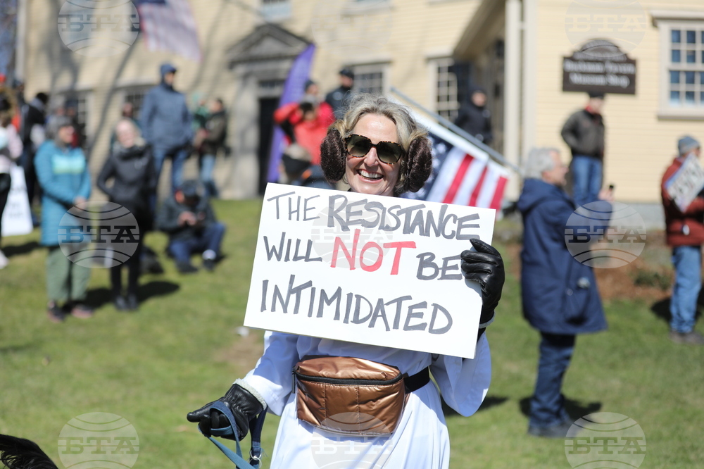 No Kings Protest Massachusetts