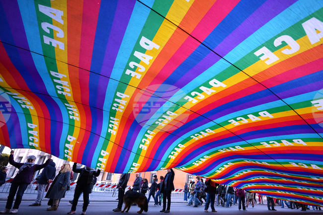 APTOPIX Italy Protest