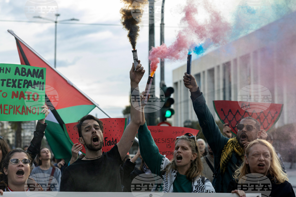 Greece Iran War Protest