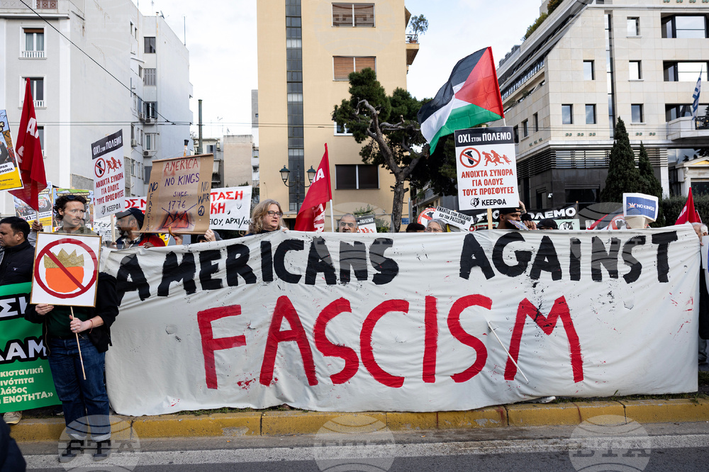 Greece Iran War Protest