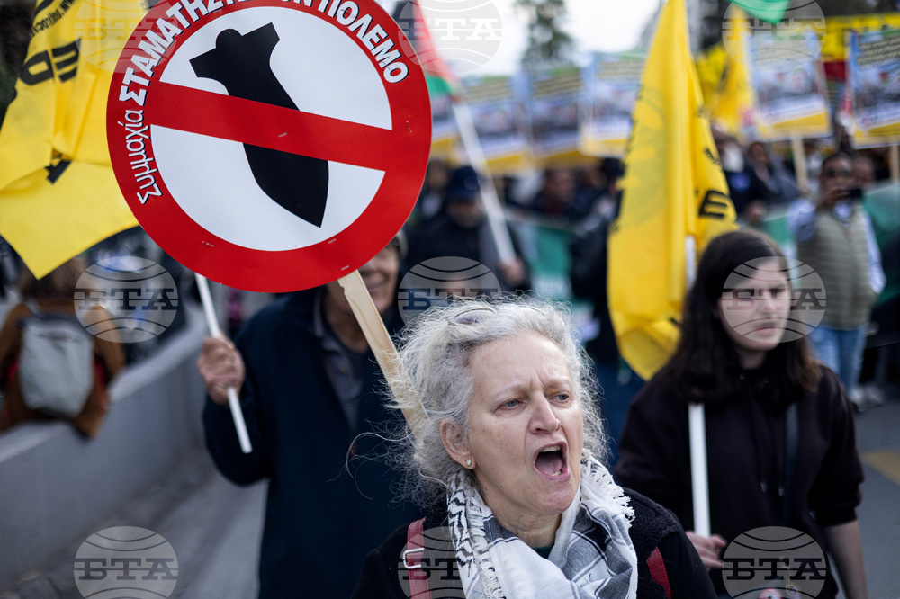 Greece Iran War Protest