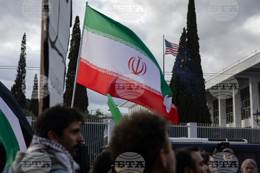 Greece Iran War Protest